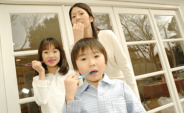 ブラッシング指導