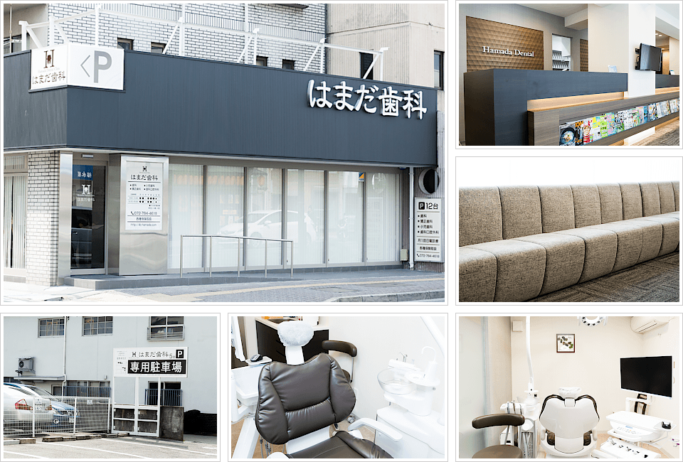 医院の外観と内観